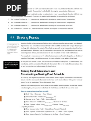 Sinking Funds Pdf Bonds Finance Interest