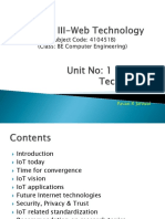 Unit 1 - IoT Web Technology