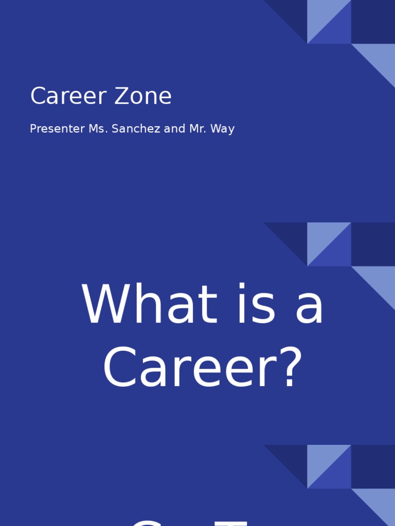 Careerzone | PDF
