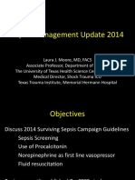 2014 Sepsis Management