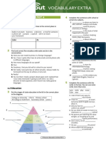 Speakout Vocabulary Extra Pre-Intermediate Unit 4 PDF