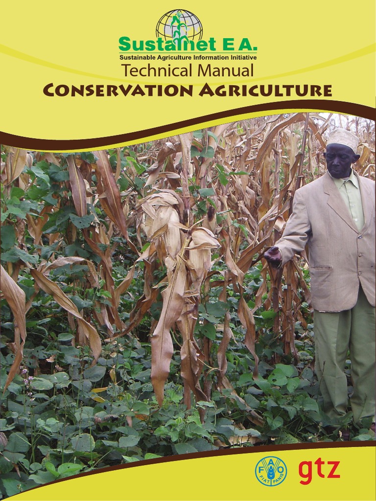 Technical Manual on Conservation Agriculture | PDF | Crop Rotation | Plough