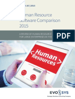 HR Software Comparison 2015