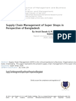 Supply Chain Management of Supershop