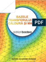 Bazele Transferului de Caldura PDF