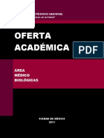 IPN Oferta Académica: Medico - Biológicas.