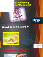 UGC NET Coaching Institute in Chandigarh