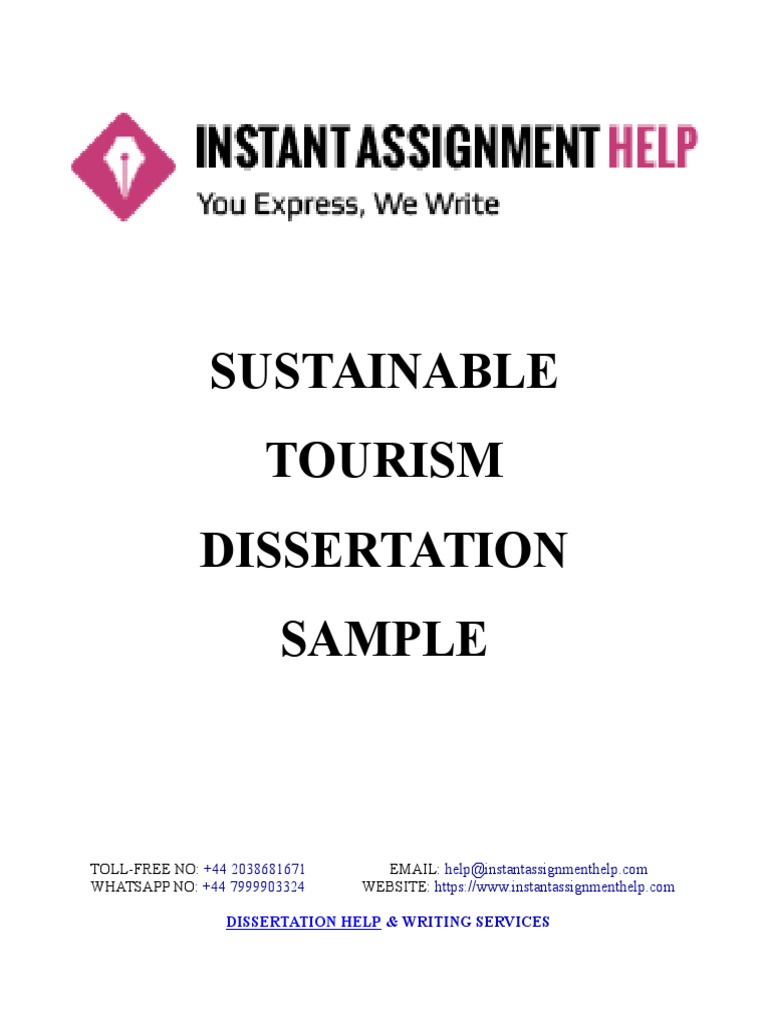 Sustainable Tourism Development Insights | PDF | Tourism | Economic ...