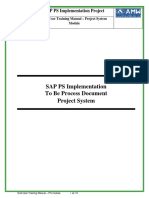 Sap Ps End User Manual Step by Step (1)