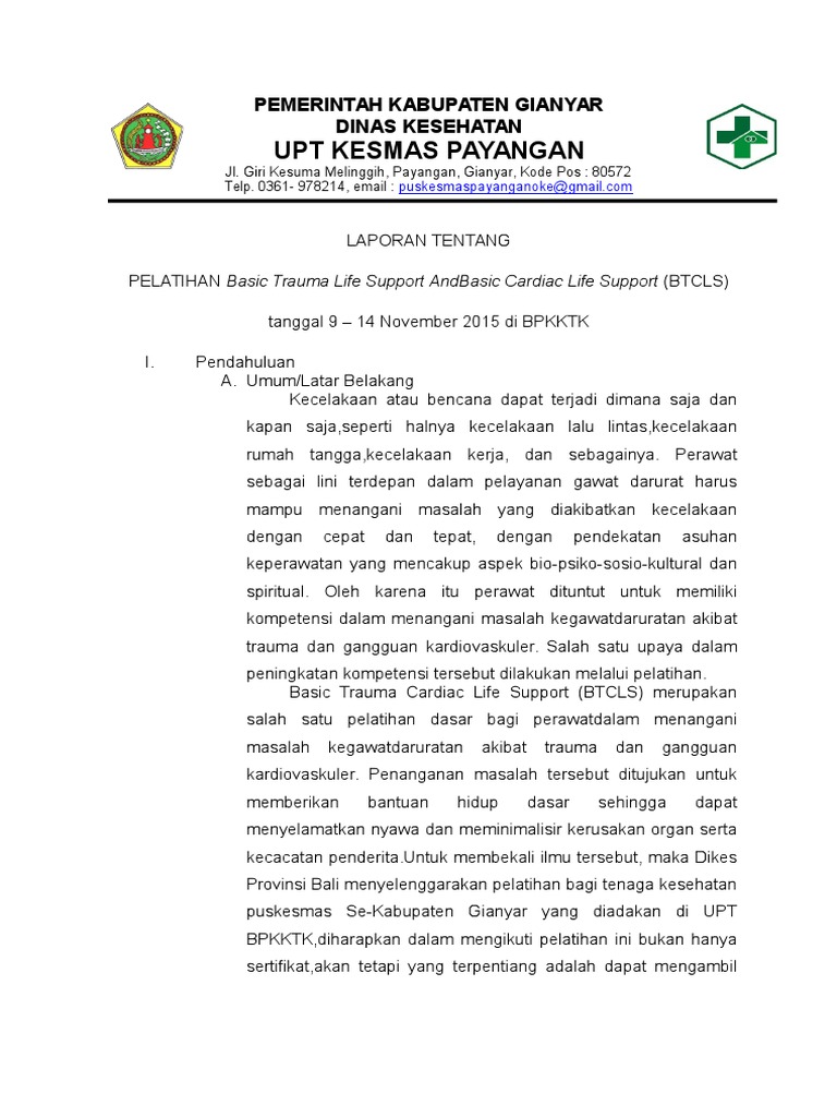 Laporan Btcls Fix