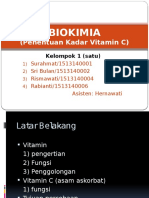 Biokimia (Vit C)