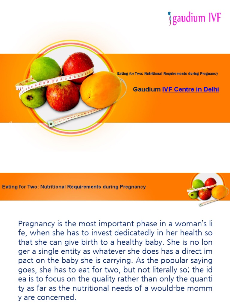 gaudium-ivf-centre-in-delhi-eating-for-two-nutritional-requirements