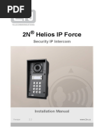 2N Helios IP Force Installation Manual en 2.2