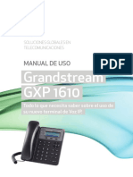 Manual Grandstream GXP1610