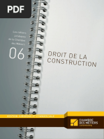 Luxembourg Chambre Des Metiers Les Cahiers Juridiques n 6 Droit de La Construction
