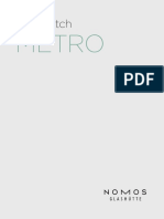Nomos Metro Katalog