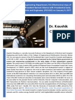Dr. Kaushik Chowdhury: B.E. (Electronics) From VJTI Mumbai, Under The Project Supervision of Prof. Rohin Daruwala