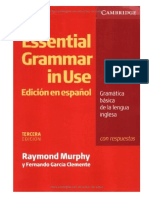 Caratula Essencial Grammar in Use