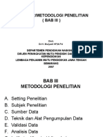 PROSEDUR METODOLOGI PENELITIAN DALAM PTK Bab 3.ppt