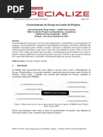 Gerenciamento de Escopo Na Gestao de Projetos 41261218