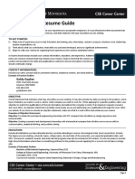 Undergraduate Resume Writing Guide PDF