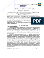 Effect of Soil Structure Interaction On Gravity Dam