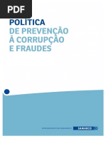 Politica de Prevencao a Corrupcao e Fraude