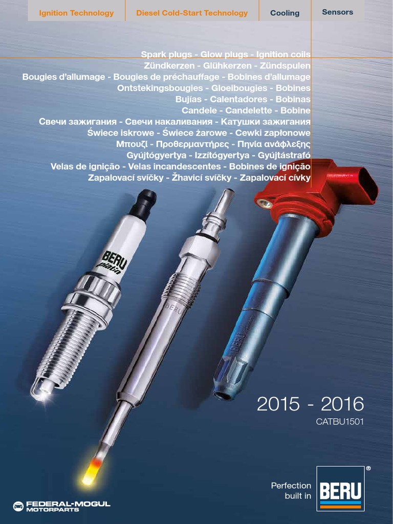 Catbu1501 Beru | PDF | Ignition System | Automotive Industry