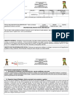 Proyecto para 1er Grado de Material Desechable.