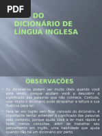Como Usar o Dicionário