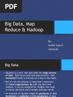 Big Data, Map Reduce & Hadoop: By: Surbhi Vyas (7) Varsha