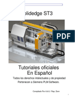 SolidEdge ST3, Tutoriales Oficiales en Español PDF