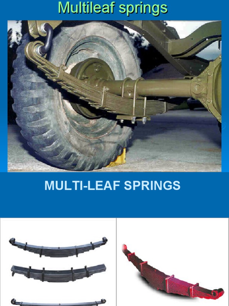 Leaf Springs | PDF