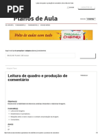 Leitura de Quadro e Produção de Comentário _modernismo Br