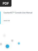 Download CounterACT Console User Manual 700 by bkshrestha69 SN339504539 doc pdf
