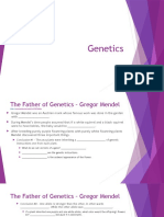 notes - introduction to genetics  mendel 