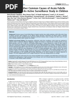 Dengue and Other Common Causes of Acute Febrile