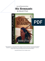 Celtic Remnants: Cast of Characters