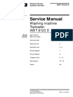 Manual Masina de SpalatAWT - 8123D