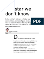The Star We Don't Know 
