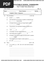 Docslide - Us - Cbse Class 5 Maths Question Paper Sa 2 2013 PDF