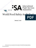 World Food Safety Audit Tool - Catering