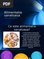 Alimentatia sanatoasa