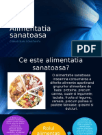 Alimentatia Sanatoasa