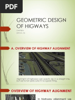 Geometric Design of Highways