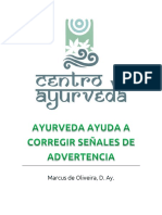 Ayurveda ayuda a corregir señales de advertencia - Dr. Marcus De Oliveira.pdf