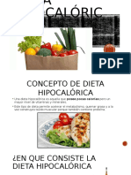 Dieta Hipocalórica