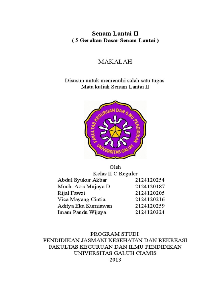 Cover Makalah