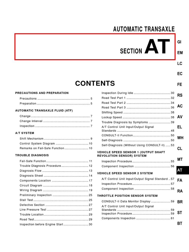 At PDF | PDF | Automatic Transmission | Clutch