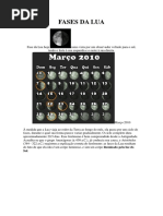 FASES DA LUA